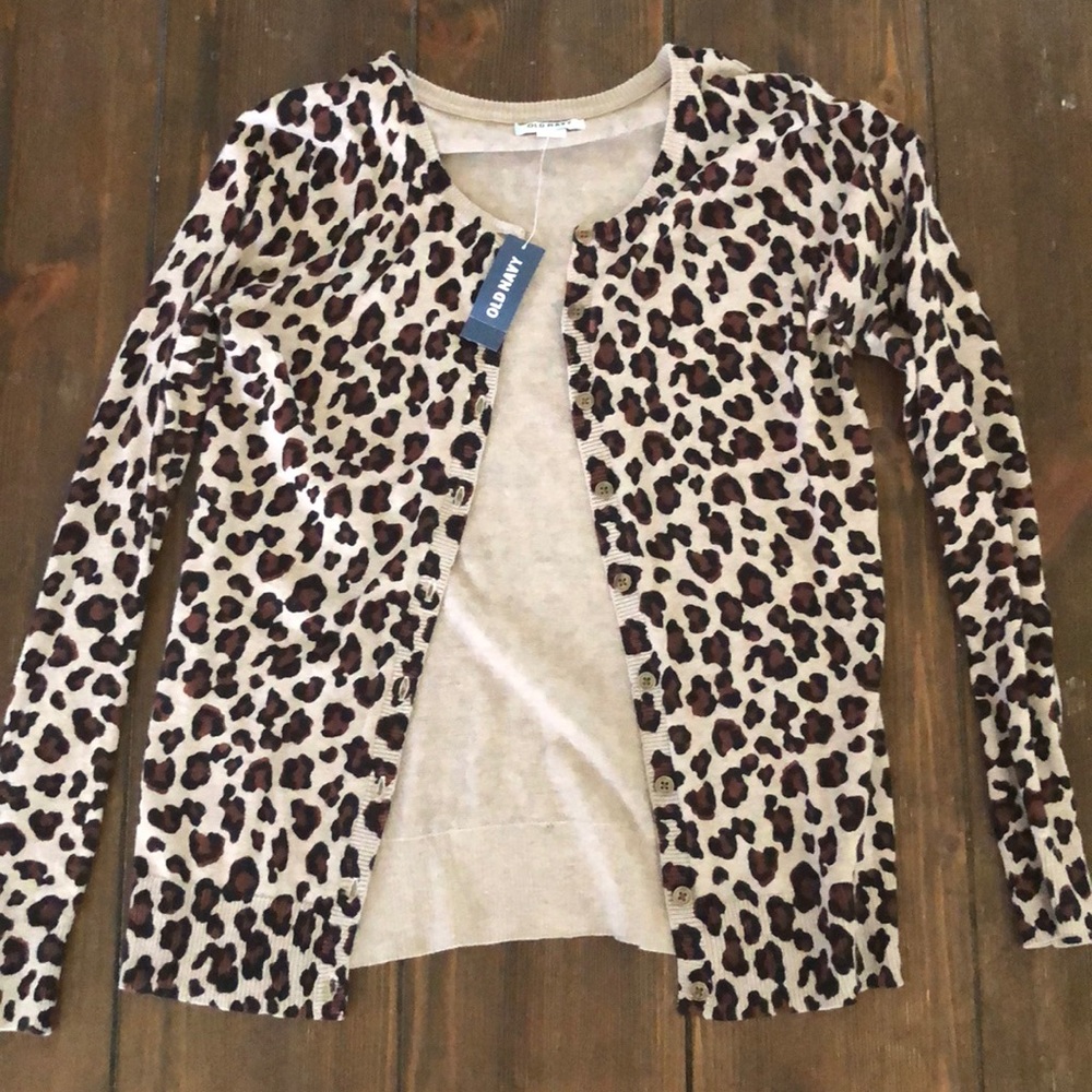 Leopard Cardigan